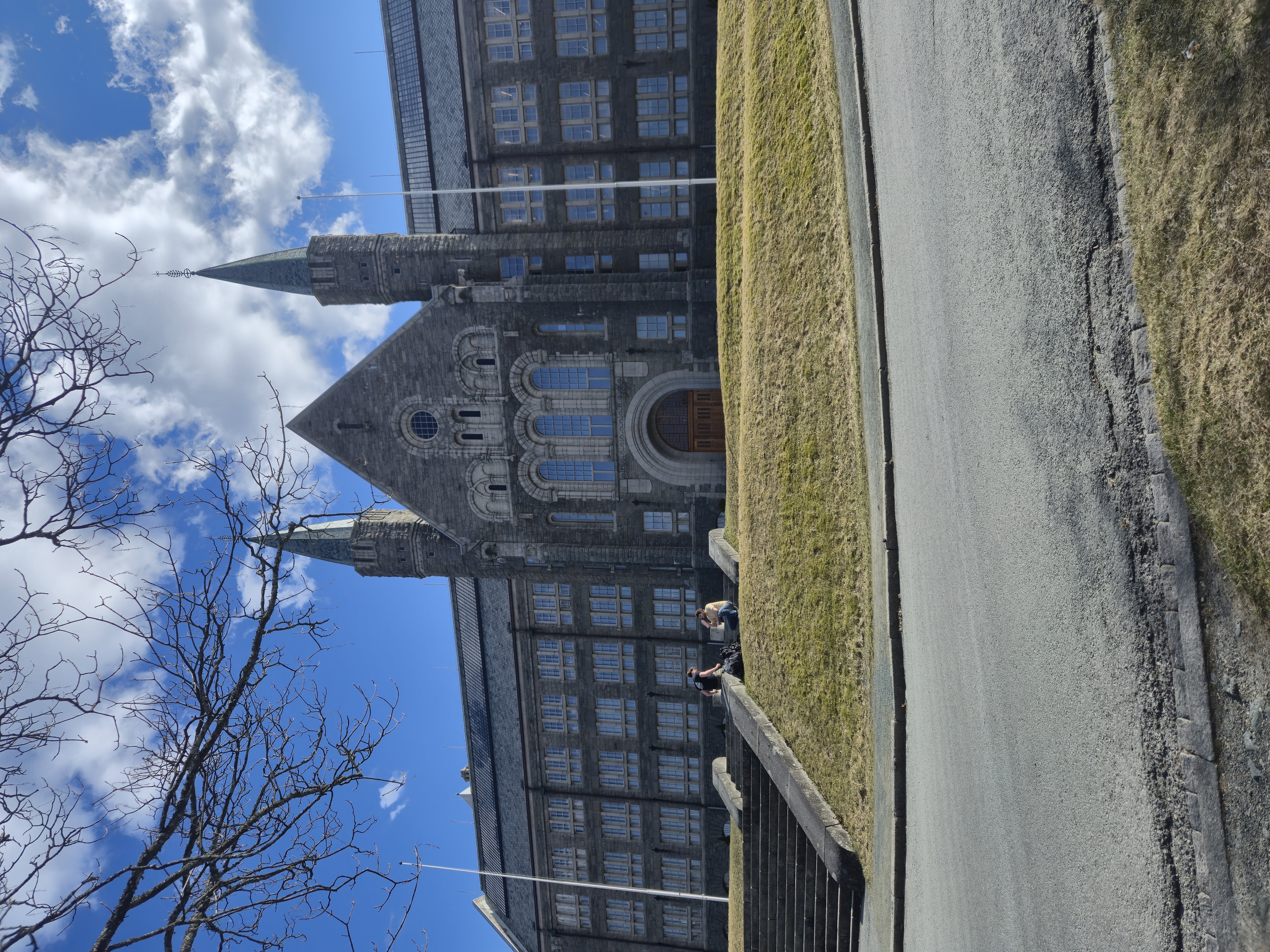 The main building of NTNU in Trondheim.